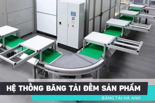 Hệ thống băng tải đếm sản phẩm